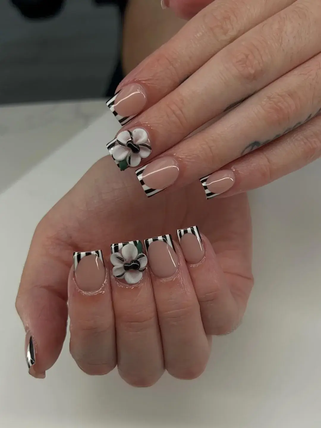 Builder gel overlay at A-List Nails Kissimmee