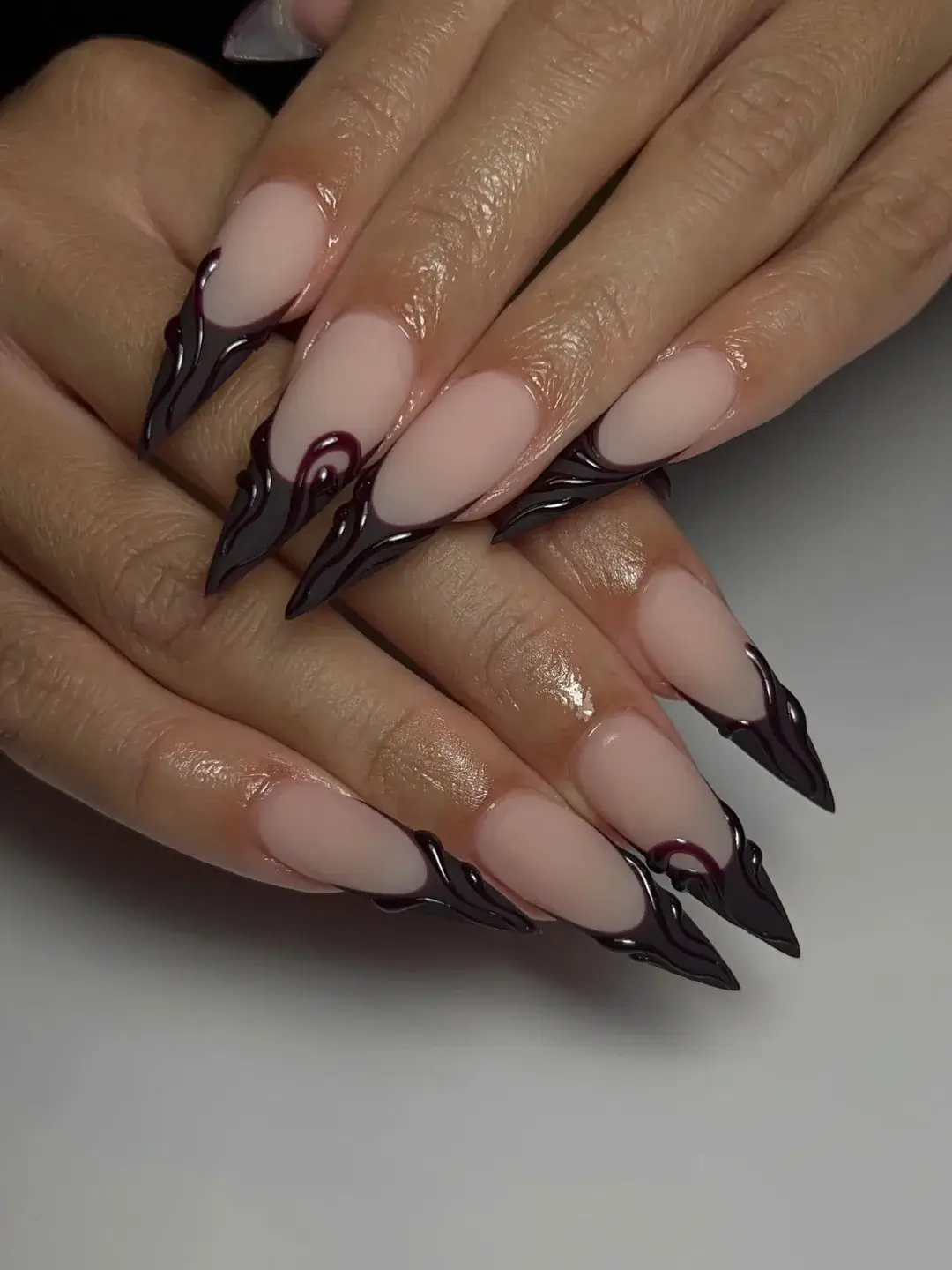 Gel manicure at A-List Nails & Spa Kissimmee