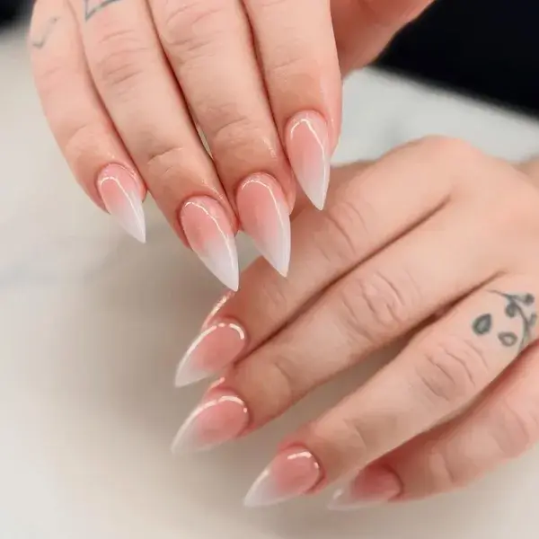 Gel-X Baby Boomer Ombré at A-List Nails & Spa Kissimmee