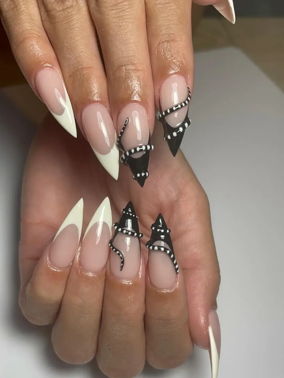 Gel-X coffin shape nails at A-List Nails Kissimmee