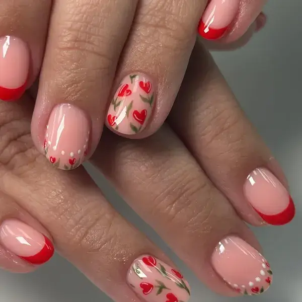 Valentine's Hearts & Flowers at A-List Nails & Spa Kissimmee